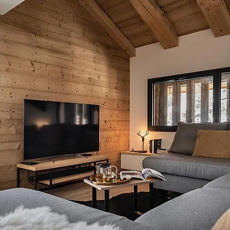 Spacieux Duplex Avec Vue La Clusaz Exterior photo