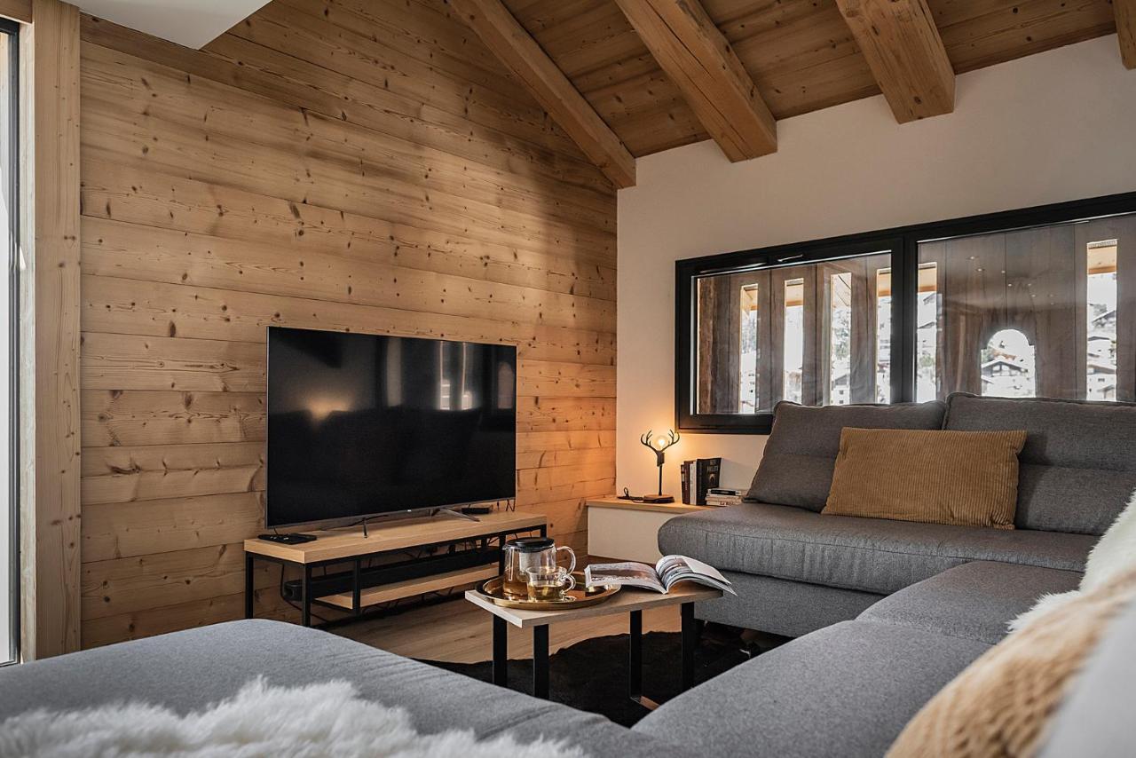 Appartement Spacieux Duplex Avec Vue La Clusaz